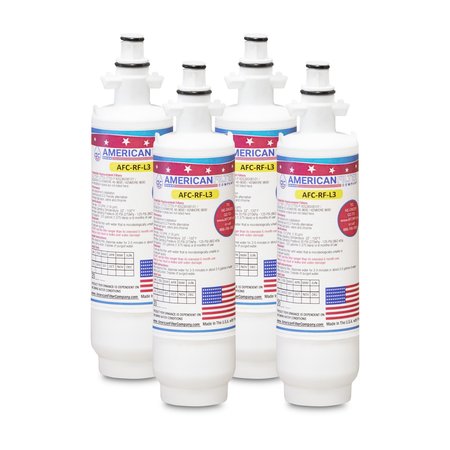 AFC Brand AFC-RF-L3, Compatible to Kenmore 4609690000 Refrigerator Water Filters (4PK) Made by AFC -  AMERICAN FILTER CO, 4609690000-OPFL3-RF300-4-68767